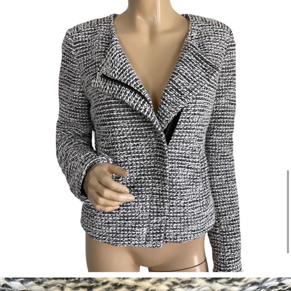 Ann Taylor Loft Zip Up Blazer Size 8 Women’s - Picture 8 of 16